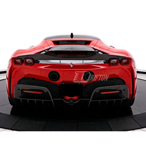 Alerón Trasero de Fibra de Carbono Estilo RY para Ferrari SF90, Pieza de Alta Calidad, Proveedor de Fábrica - Product Image 2