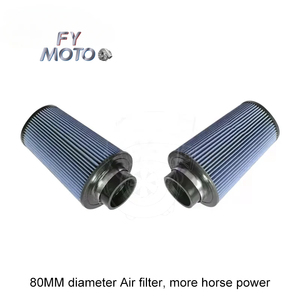 Kits de Tuberías de Admisión de Aire para Mercedes Benz C63 <span class=keywords><strong>C63S</strong></span> GLC63 <span class=keywords><strong>AMG</strong></span> W205 de 3.15 Pulgadas con Protector de Acero Inoxidable - Product Image 6