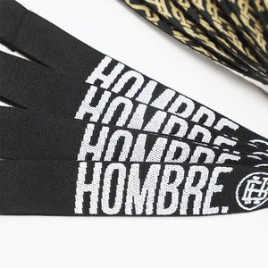 Cordón Jacquard Premium con Logotipo Personalizado para Boutique de Moda, Llavero Tejido Resistente para Accesorios de Moda Masculina - Product Image 4