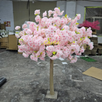 RK166 Arbres artificiels de fleurs de cerisier de haute qualité pour la décoration de table de mariage et de fête