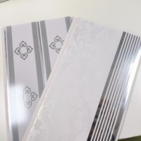 Panneaux muraux de Guyane, salle de bain, imperméables, plafond en PVC, languette et rainure, décoratifs, intérieurs, plafond en PVC