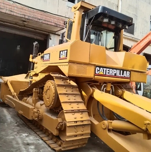 Caterpillar CAT D9R Bulldozer d'occasion Peinture originale Moteur Honda Capacité de somnolence 6.5m³ Roulement de moteur Boîte de vitesses Pompe hydraulique Moog - Product Image 6