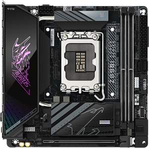 กิกะไบต์ Z890I AORUS อัลตร้าคอร์ (ชุดที่<span class=keywords><strong>2</strong></span>) LGA1851 2X DDR5 Mini-ITX <span class=keywords><strong>M</strong></span>.<span class=keywords><strong>2</strong></span> 5.0ธันเดอร์โบลท์4 WIFI7 <span class=keywords><strong>2</strong></span>.5GbE LAN ใหม่128GB - Product Image 2