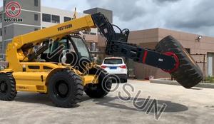 Carretilla elevadora de alta resistencia con manejador de neumáticos, accesorio de transporte de neumáticos 2T 3T 3,5 T 5T - Product Image 3