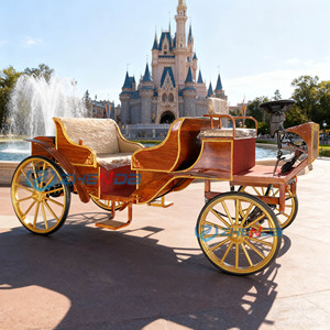 รถม้าสำหรับงานแต่งงานแบบราชวงศ์ รถม้าชมวิวสำหรับผู้โดยสารในสวนสาธารณะ งานแสดงสินค้ายุโรป ปี 2025 - Product Image 3