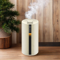 Humidificateur d'air ultrasonique 3,5 L, diffuseur d'huiles essentielles UV, fonctionne sur piles, machine aromatique pour la maison, le bureau, l'hôtel, en plastique