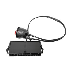 ON/OFF anahtarı ile 24-Pin kadın ATX PSU 24P PC güç kaynağı başlangıç test başlangıç bağlantı kablosu bağlantı hattı - Product Image 6