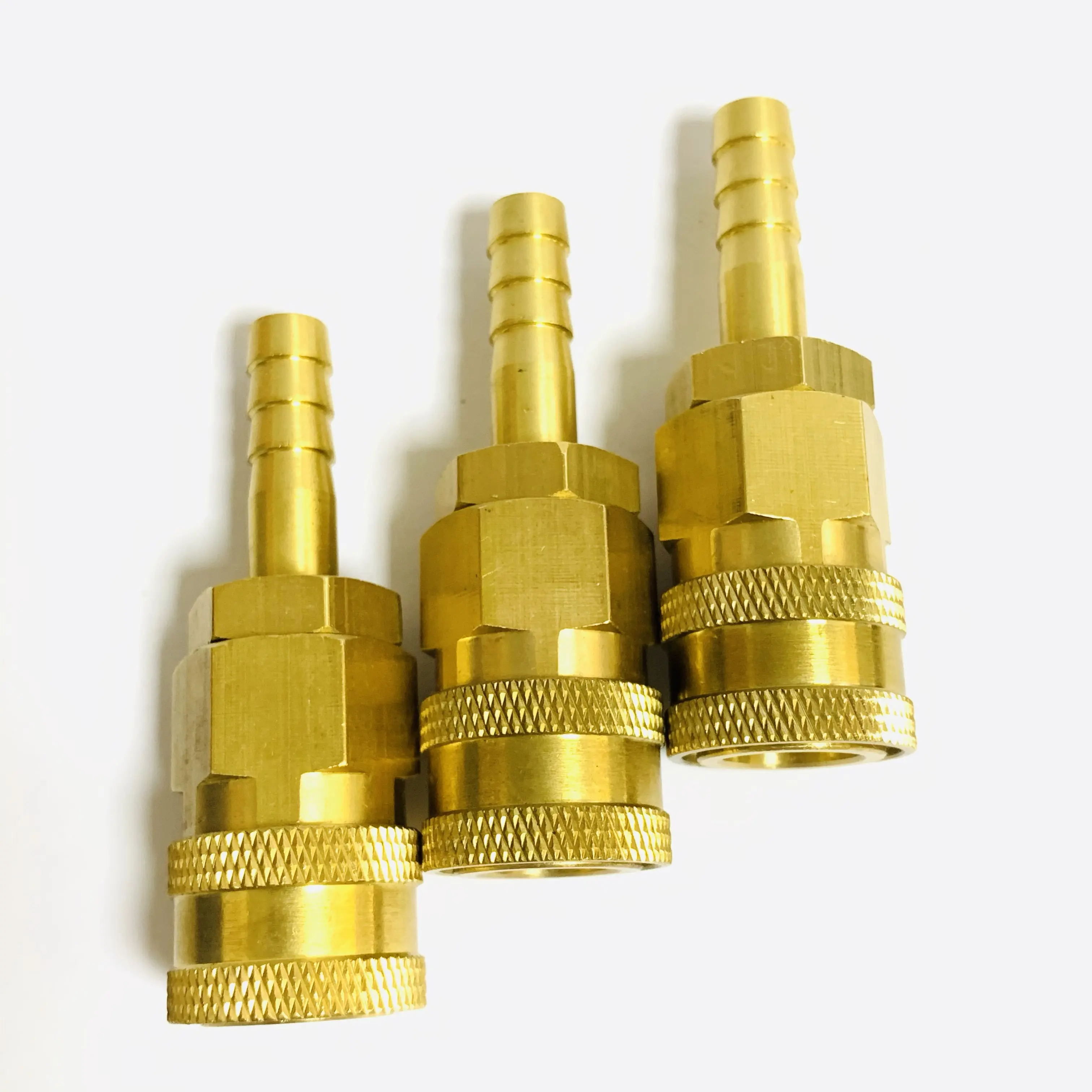 SH20 30 40 one touch pneumatic fitting european type brass air line quick coupling hose pipe fitting