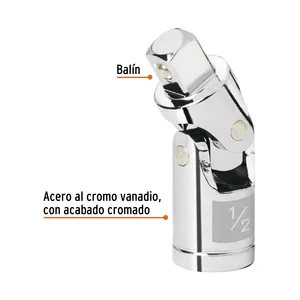 Scatola con 6 unità nodo universale per dadi con 1/2 'quadrato, Truper - Product Image 2