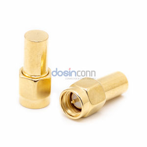 6ghz 50 אוהם סמא זכר <span class=keywords><strong>Rf</strong></span> קואקסיאלי מצופה זהב גומי מחברים - Product Image 4