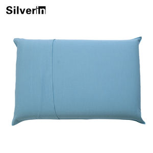 Logo personnalisé doux Modal <span class=keywords><strong>taie</strong></span> d'oreiller en fibre d'argent anti-microbienne anti-germe <span class=keywords><strong>taie</strong></span> d'oreiller - Product Image 2