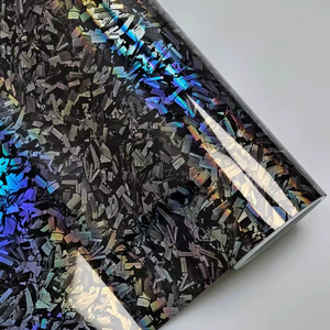 जाली कार्बन पालतू लपेटें एंटी स्क्रैच पालतू फिल्म कार्बन फाइबर पूरे कार शरीर को कवर करते हुए पन्नी स्टिकर सजावटी फिल्म - Product Image 3