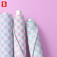 Tissu en coton léger et doux imprimé numériquement avec motifs de nœuds et de coquillages Bessi 2026 pour vêtements