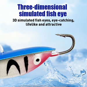 Esca Artificiale Affondante per Bass, Jig in Metallo con Piombo Bilanciato per <span class=keywords><strong>Pesca</strong></span> sul Ghiaccio Invernale - Product Image 4