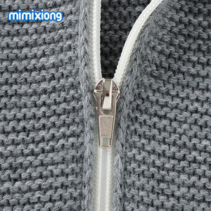 Mimixiong लवली Hooded भालू कान बच्चे Romper सूट के लिए शरद ऋतु सर्दियों आरामदायक Soild रंग बुनाई कपड़े - Product Image 5