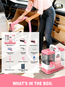 Aspiradora Eléctrica Multiusos para Tapicería, Limpiador <span class=keywords><strong>de</strong></span> Manchas Húmedo/Seco para Alfombras, Sofás, Asientos <span class=keywords><strong>de</strong></span> <span class=keywords><strong>Auto</strong></span>, Colchones y Orina <span class=keywords><strong>de</strong></span> Mascotas - Product Image 6