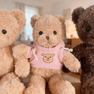 Grande Orsacchiotto Giocattolo di <span class=keywords><strong>Peluche</strong></span>, Bambola di Pezza Confortante, Regalo di Compleanno per Bambine, Orso da Abbracciare per Bambini - Product Image 2