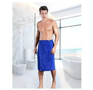 <span class=keywords><strong>ZY</strong></span> <span class=keywords><strong>P</strong></span>-010 2021 Nuevo Albornoz de Baño para Hombre de Secado Rápido, Tejido de Algodón y Poliéster, Liso, Tipo Toalla, Elegante - Product Image 6