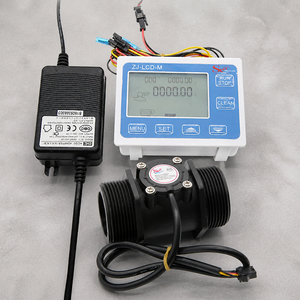 เครื่องวัดอัตราการไหลแบบอัจฉริยะ DN40 พร้อมจอแสดงผล ตัวควบคุมเซ็นเซอร์วัดการไหลของน้ำขนาดเส้นผ่านศูนย์กลางใหญ่ 0-9999 ลิตร ขายส่ง - Product Image 5