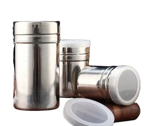 Best Sale Salt Sugar <b>Bottle</b> Rotating Cover Multi-purpose Stainless Steel Kitchen Gadgets Spice Pepper <b>Shaker</b> Spice Jar Seasoning - Product Image 3
