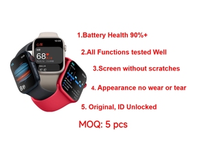 สมาร์ทวอทช์ Original S3 S4 S5 S6 S7 <span class=keywords><strong>S8</strong></span> S9 S10 S11 SE1/2 Ultra1/2 มือสอง ขนาด 42 มม./46 มม. คุ้มค่า พร้อมฟังก์ชั่นวัดอัตราการเต้นของหัวใจและตรวจสอบการนอนหลับ - Product Image 2