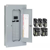 Panel de interruptores principales QO3040CP 100A 24 espacios 48 circuitos para PLC
