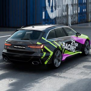 WRAPMASTER 1,52*20m Maßgeschneiderte Fahrzeugfolien PET Farbwechselnde Auto-Folierung Vinyl-Aufkleber Fahrzeug 5*65ft - Product Image 3