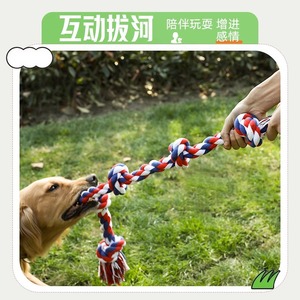 Jouet interactif pour chien <span class=keywords><strong>de</strong></span> grande et moyenne taille en coton polyester <span class=keywords><strong>de</strong></span> haute qualité, pour la stimulation et la mastication active - Product Image 5