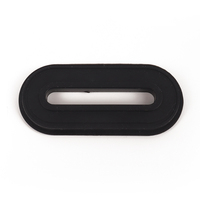 Vente en gros d'écouteurs en silicone 3D Port trou Patch casque prise en caoutchouc pour sac sac à dos