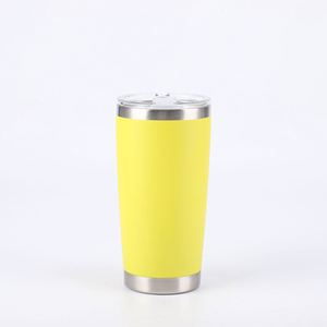 Blank Spray Coated 20oz Vehicle Tumbler Custom Print logo Insulated Travel <b>Mug</b> - Product Image 3