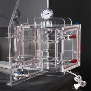 Phòng thí nghiệm áp lực tiêu cực PMMA hoạt động hộp benchtop khí trơ kín trường hợp Acrylic Hộp Găng Tay chân không giá rẻ Hộp Găng Tay - Product Image 5