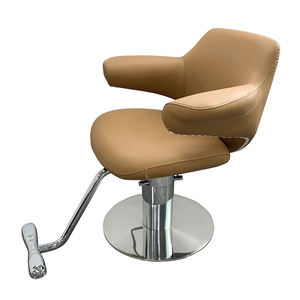 Chaise de coiffeur K, fiable, rotative, avec accoudoirs électriques réglables, en métal, style luxe léger, pour salon de coiffure - Product Image 2