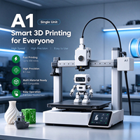 Imprimante 3D Bambu Lab A1 Combo débloquée internationalement, connexion sans fil, économique, en stock