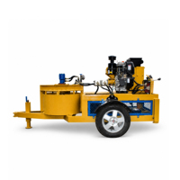 Machine mobile de fabrication de briques d'argile RPT1-20M pour projets de logement en zones rurales, usines de briques hors réseau et plans de petites briques
