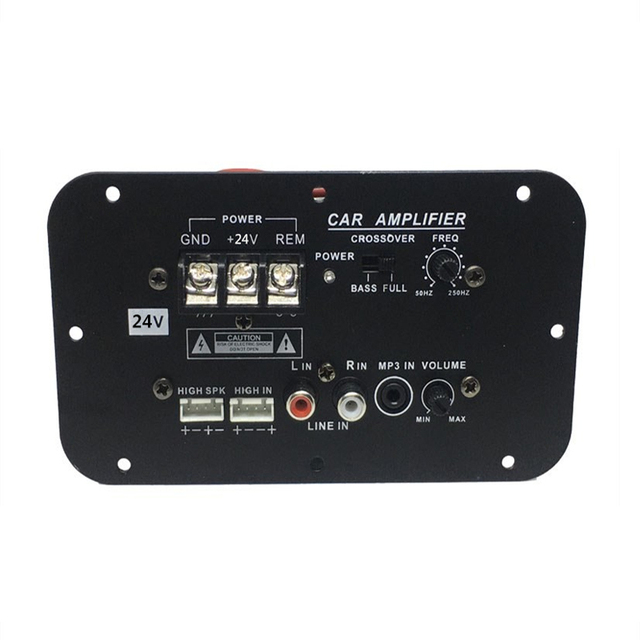 500W 24V power amplifier board High power to the tube motherboard 8inch 10inch 12inch subwoofer car core