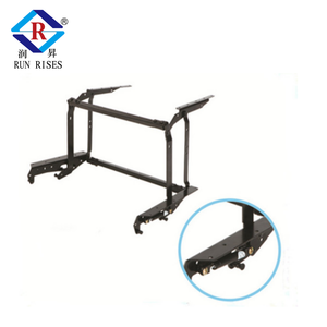 B01-1H Meuble moderne en métal pour salle à manger et chambre, table hydraulique en fer, chaise pliable pour salon et salle <span class=keywords><strong>de</strong></span> bain avec cadre <span class=keywords><strong>de</strong></span> levage à piston à gaz - Product Image 2