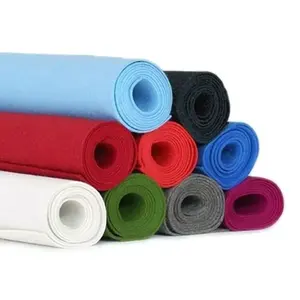 HENGJIU – rouleau de tissu en feutre 100% polyester, personnalisé, épais, doux et coloré, 3mm d'épaisseur