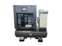 Compresseur d'air à vis 8 bars 10 bars 12 bars 15 kW 20 CV 22 kW 30 CV avec sécheur et réservoir 300L 400L 500L
