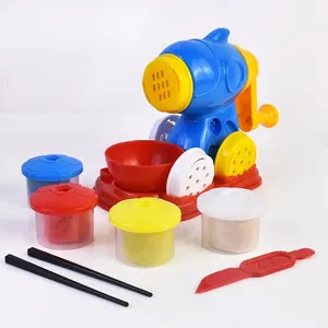 Kit de pâte à modeler pour les enfants, ensemble d'outils de cuisine, Machine à crème glacée et nouilles