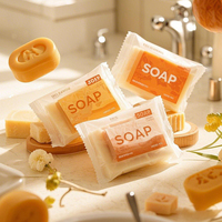 Savon cosmétique biodégradable personnalisé, rechargeable, sachet de savon imprimé en aluminium avec bec verseur