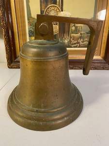 Cloche en métal de haute qualité, en laiton, finition dorée, design antique, en vente par les exportateurs - Product Image 2