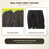 Extensions de cheveux synthétiques pour tresses afro en gros, 16 pouces, 100g, 28 mèches, cheveux au crochet