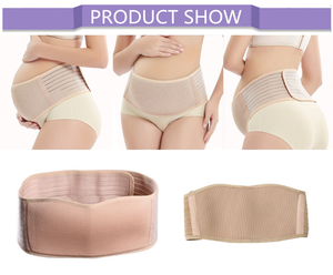 काले मातृत्व बेल्ट गर्भावस्था समर्थन बेल्ट बैंड बैंड पेट समर्थन बेल्ट पेट महिलाओं के लिए - Product Image 4