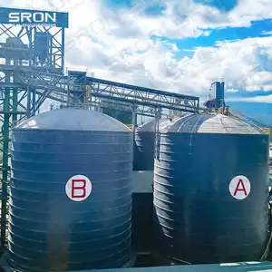 Silo Cement China #1 Customized Limestone Cement Silo System Solution For Cement Plant Industry