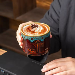 Mug à expresso en céramique de haute qualité personnalisé de 130 ml - Cadeau d'entreprise, compatible lave-vaisselle et micro-ondes, design moderne - Product Image 3