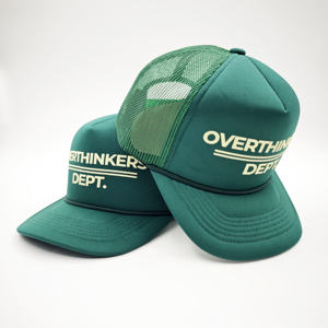 Casquette de camionneur en maille avec broderie latérale et logo imprimé sur le devant, impression 3D en relief, personnalisable – Offre Spéciale - Product Image 2