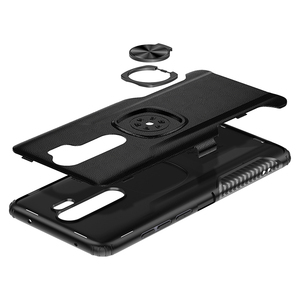 DIOUSI a prueba de golpes a prueba de la PC del TPU de <span class=keywords><strong>fibra</strong></span> de carbono anillo teléfono caso para RedMi Nota 9 8 Pro - Product Image 2