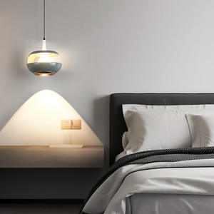 โคมไฟเพดานสไตล์โมเดิร์นมินิมอลสุดหรูสำหรับห้องนอนใหญ่ โคมไฟ LED ป้องกันสายตาแบบเต็มสเปกตรัม โคมไฟหัวเตียงแบบแชนเดอเลียร์ - Product Image 3