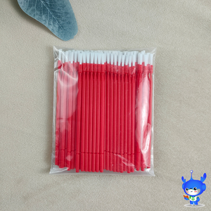 Applicateur portable à long manche en microfibre, micro-brosses et micro-pinces pour gel dentaire, brosses jetables colorées en fibres - Product Image 5