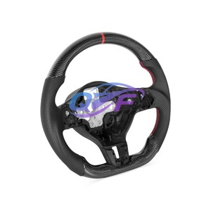 Volant sport en fibre de carbone forgée amélioré pour <span class=keywords><strong>Volkswagen</strong></span> Golf MK8 Tiguan 2020 2021 <span class=keywords><strong>2022</strong></span> 2023 2024, intérieur automobile - Product Image 3